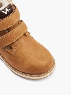 Vty Bruine Hoge Boot-Kinderen Jongensschoenen