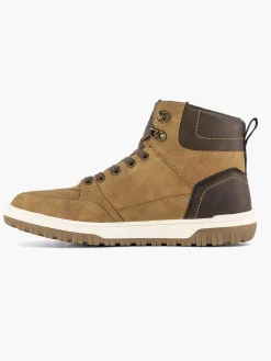 Memphis One Bruine Hoge Sneaker-Heren Sneakers
