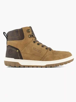 Memphis One Bruine Hoge Sneaker-Heren Sneakers