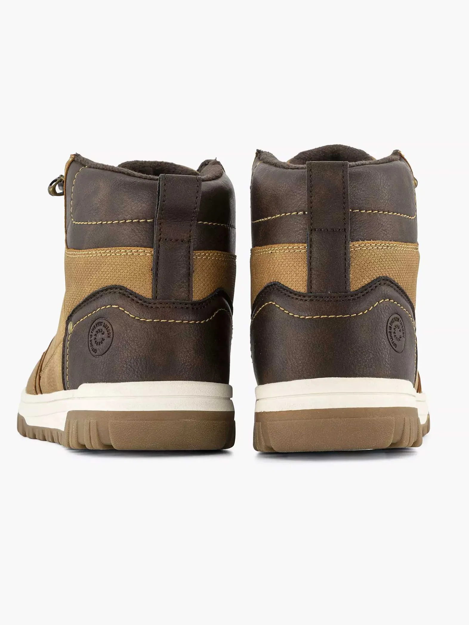 Memphis One Bruine Hoge Sneaker-Heren Sneakers