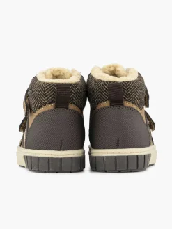 Vty Bruine Hoge Sneaker-Kinderen Jongensschoenen