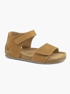 Vty Bruine Leren Sandaal-Kinderen Jongensschoenen
