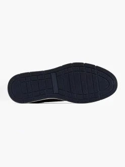 TOM TAILOR Bruine Leren Sneaker-Heren Sneakers
