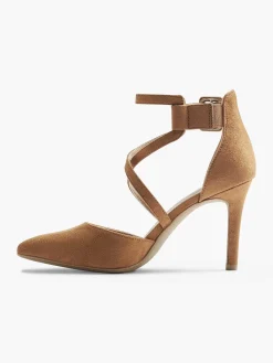 Graceland Bruine Pump Gespsluiting-Dames Pumps