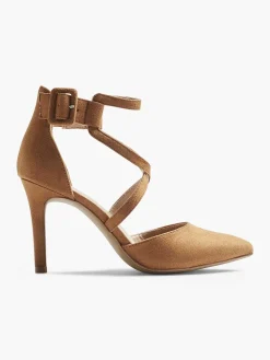 Graceland Bruine Pump Gespsluiting-Dames Pumps