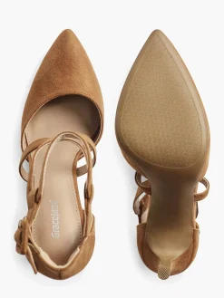 Graceland Bruine Pump Gespsluiting-Dames Pumps