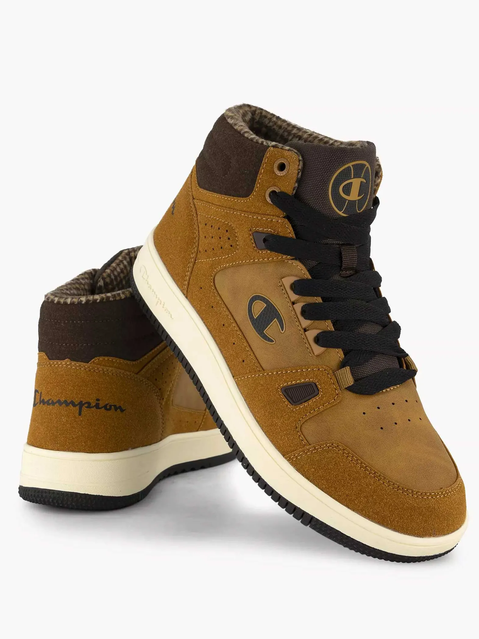 Champion Bruine Rebound Mid Winterized-Heren Sneakers