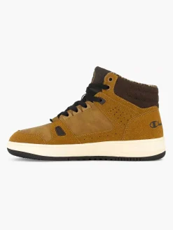 Champion Bruine Rebound Mid Winterized B-Kinderen Jongensschoenen
