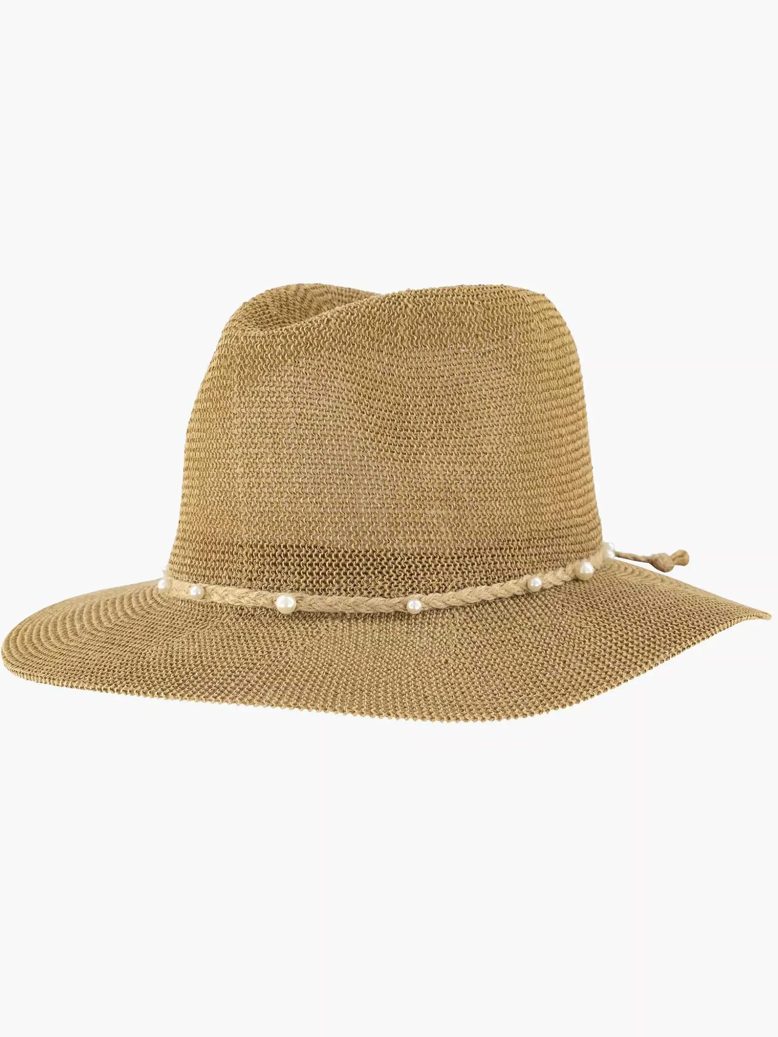 Graceland Bruine Rieten Strandhoed-Dames Online Exclusive Accessoires