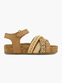 Graceland Bruine Sandaal-Kinderen Babyschoenen