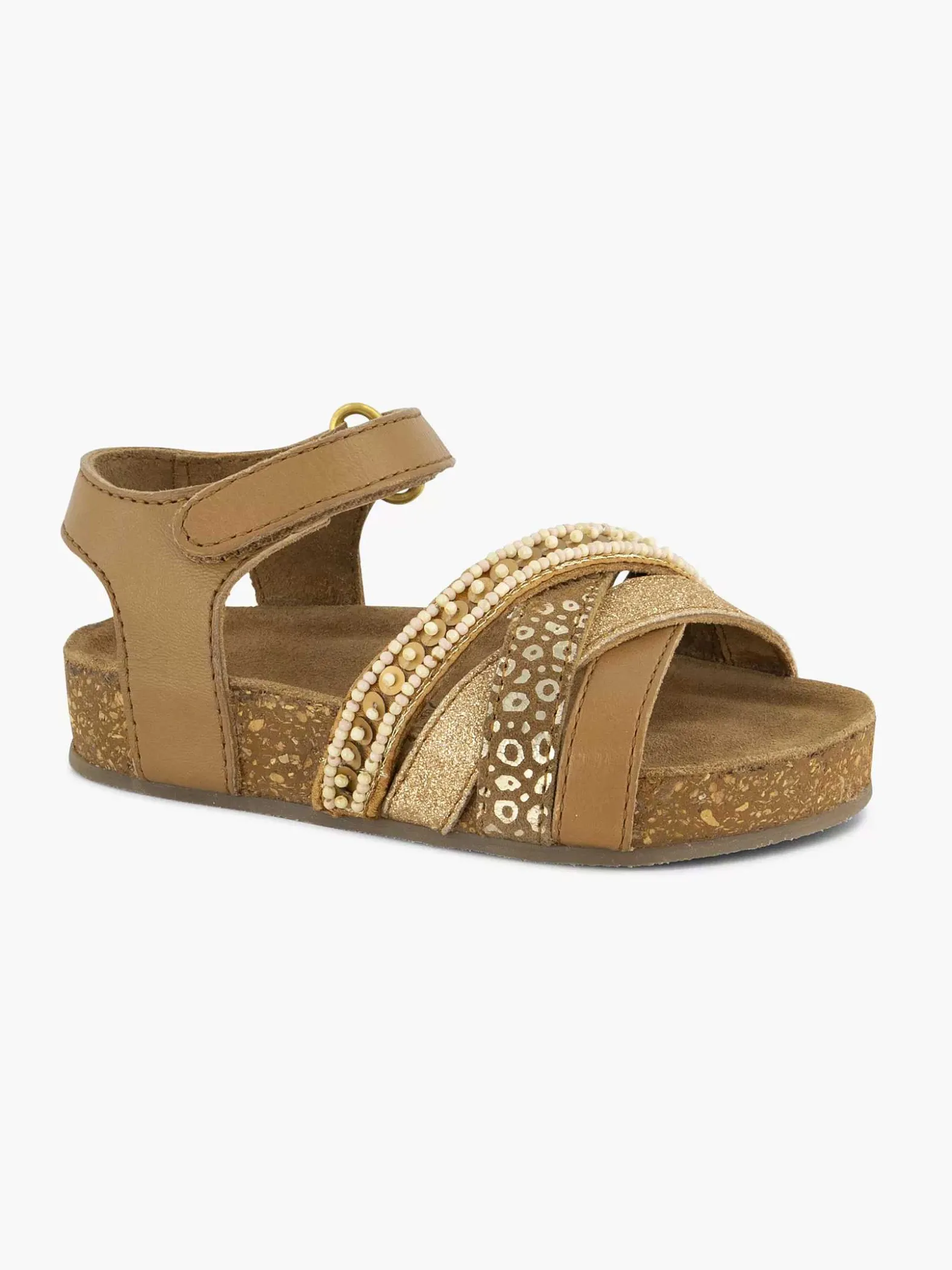 Graceland Bruine Sandaal-Kinderen Babyschoenen