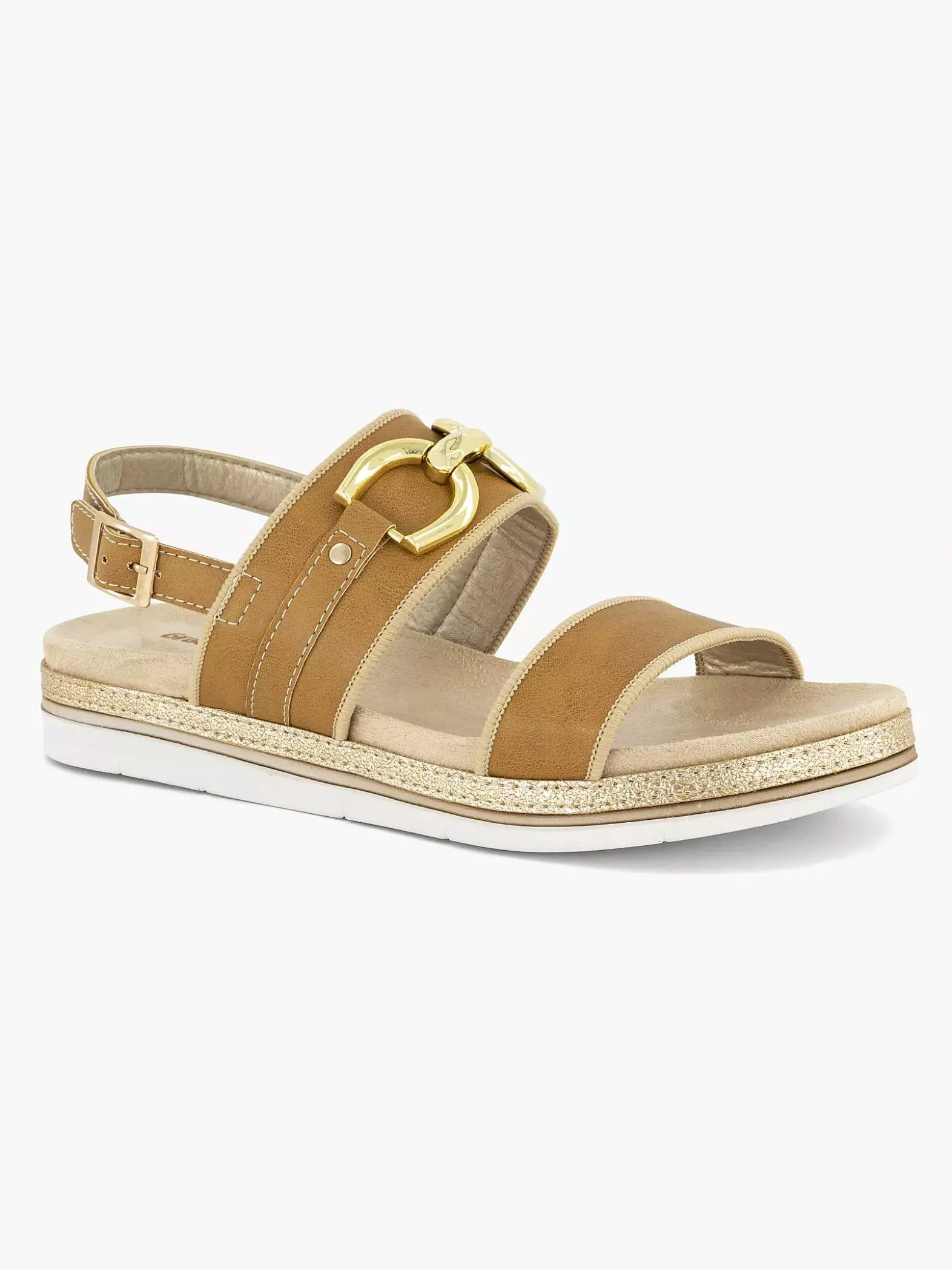 Graceland Bruine Sandaale-Dames Sandalen
