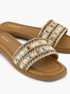 Graceland Bruine Slipper-Dames Slippers