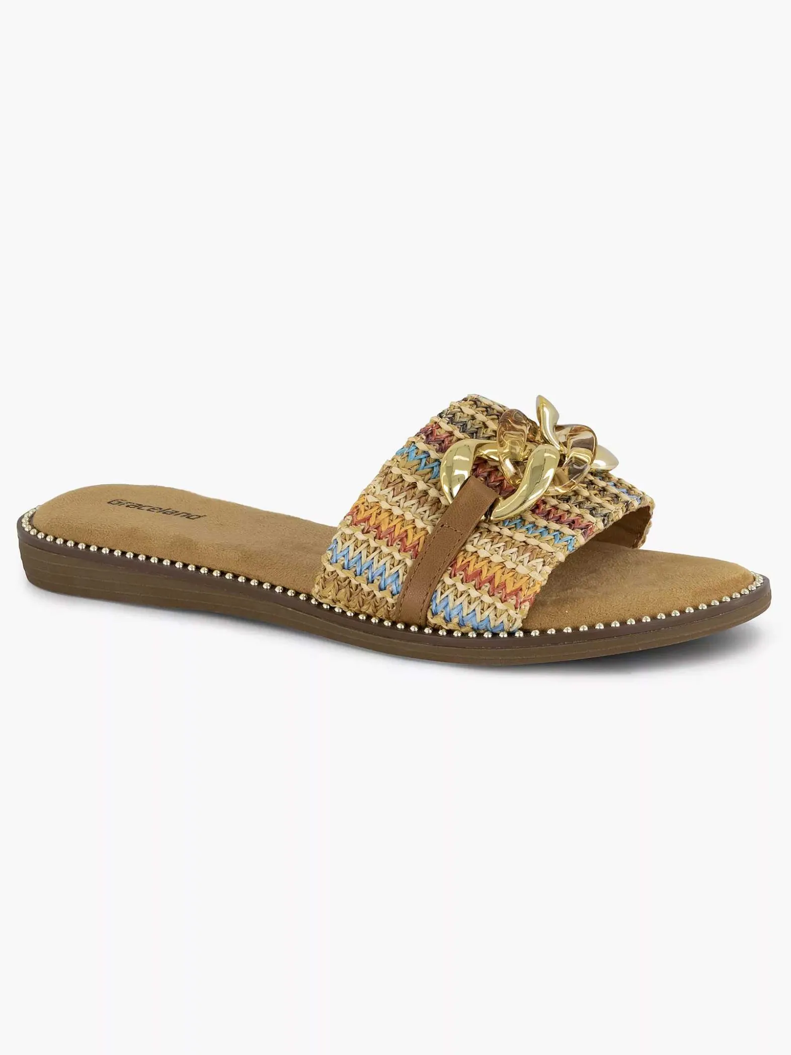 Graceland Bruine Slipper-Dames Slippers