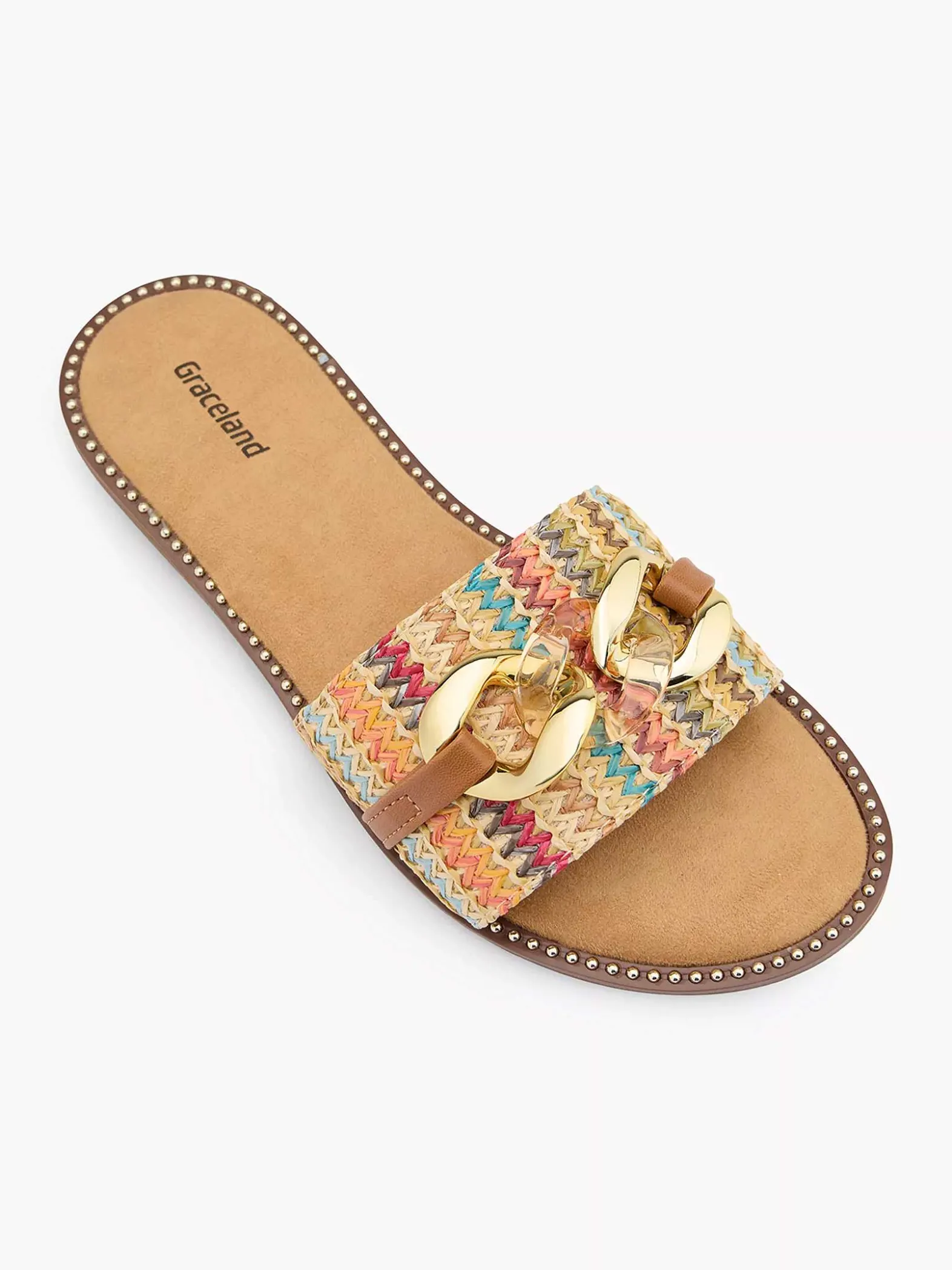 Graceland Bruine Slipper-Dames Slippers