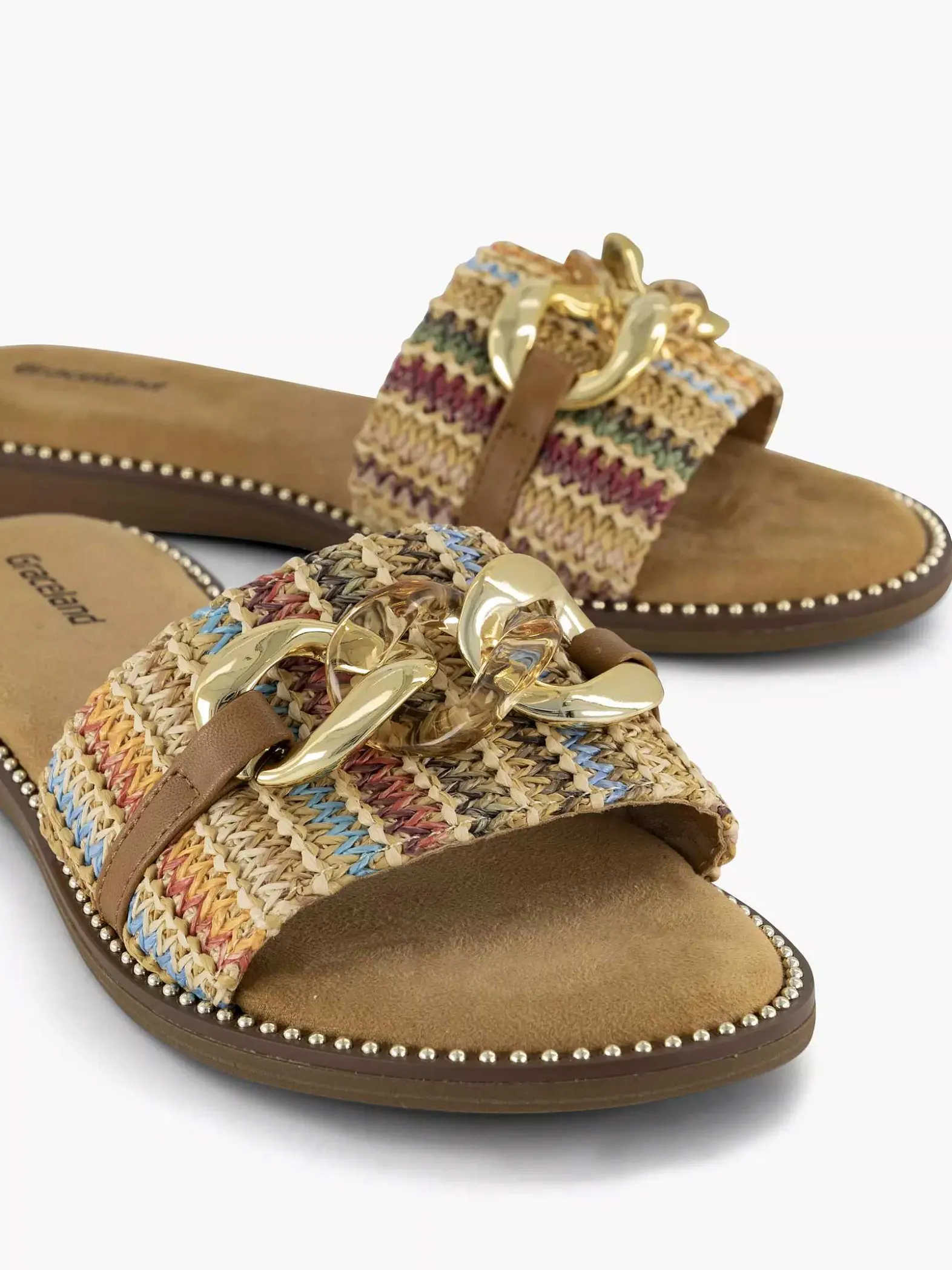 Graceland Bruine Slipper-Dames Slippers