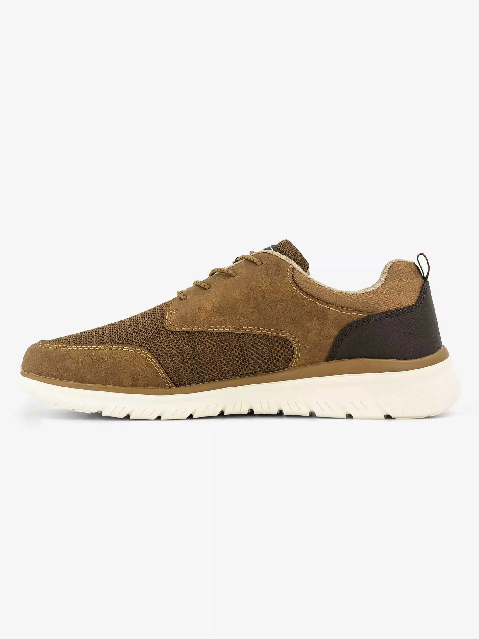 Easy Street Bruine Sneaker-Heren Sneakers