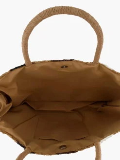Graceland Bruine Strandtas-Dames Online Exclusive Accessoires