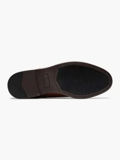 AM SHOE Bruine Veterschoen-Heren Geklede Schoenen