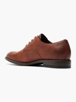 AM SHOE Bruine Veterschoen-Heren Geklede Schoenen