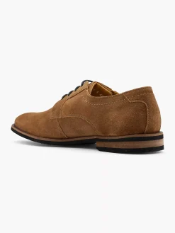AM SHOE Bruine Veterschoen-Heren Geklede Schoenen