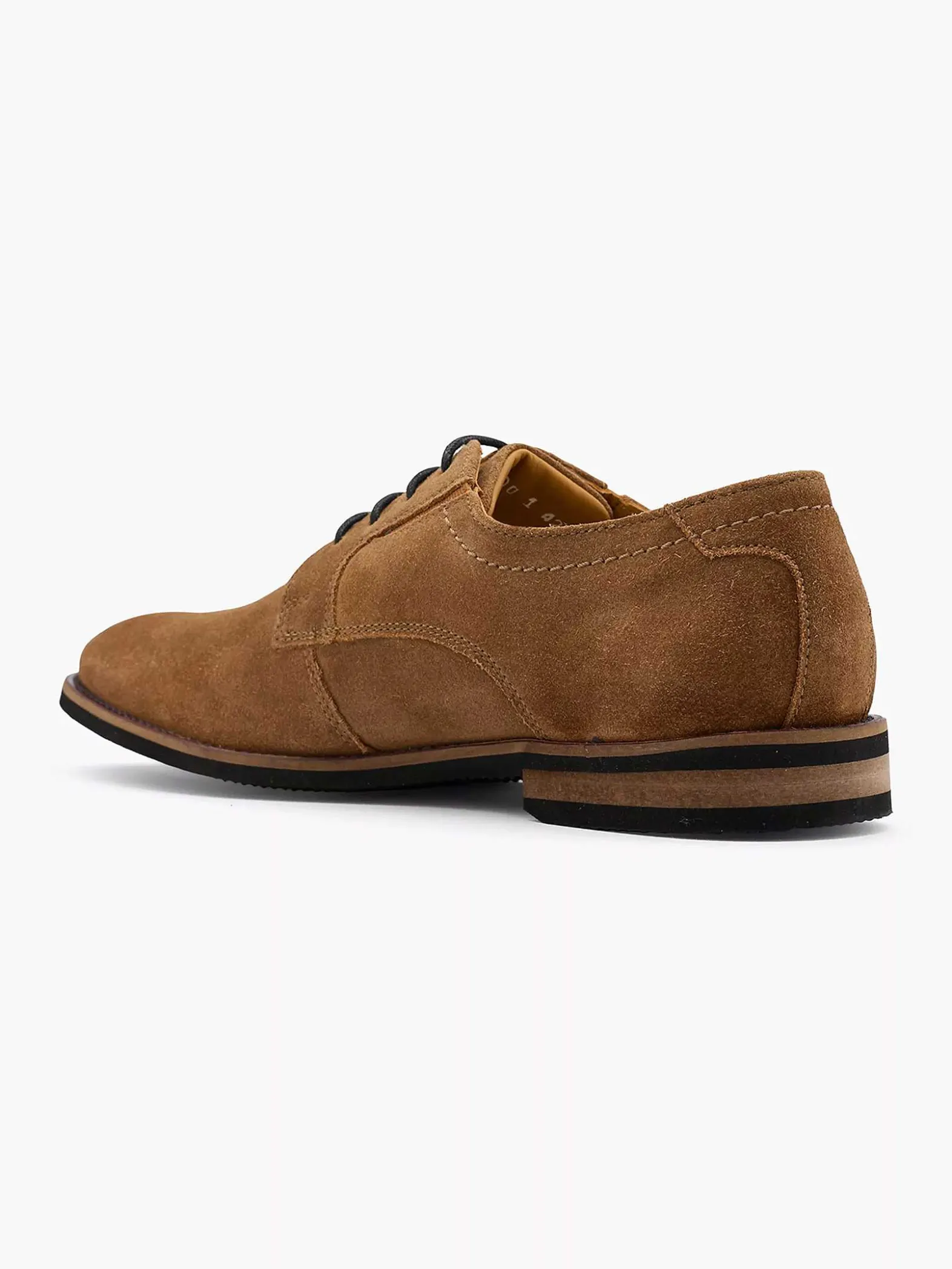 AM SHOE Bruine Veterschoen-Heren Geklede Schoenen
