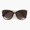 Graceland Bruine Zonnebril Met Panterprint-Dames Online Exclusive Accessoires