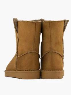 Graceland Camel Enkelboot Gevoerd-Kinderen Jongensschoenen