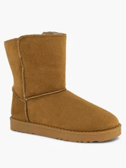 Graceland Camel Enkelboot Gevoerd-Kinderen Jongensschoenen