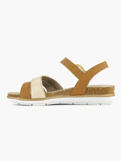 Easy Street Camel Sandaal Gespsluiting-Dames Sandalen