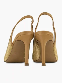 Graceland Camel Slingback-Dames Pumps