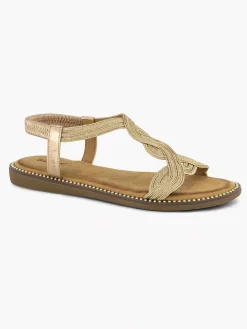 Graceland Champagne Sandaal-Dames Sandalen