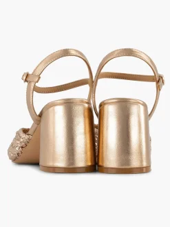 Graceland Champagne Sandalette-Dames Sandalen