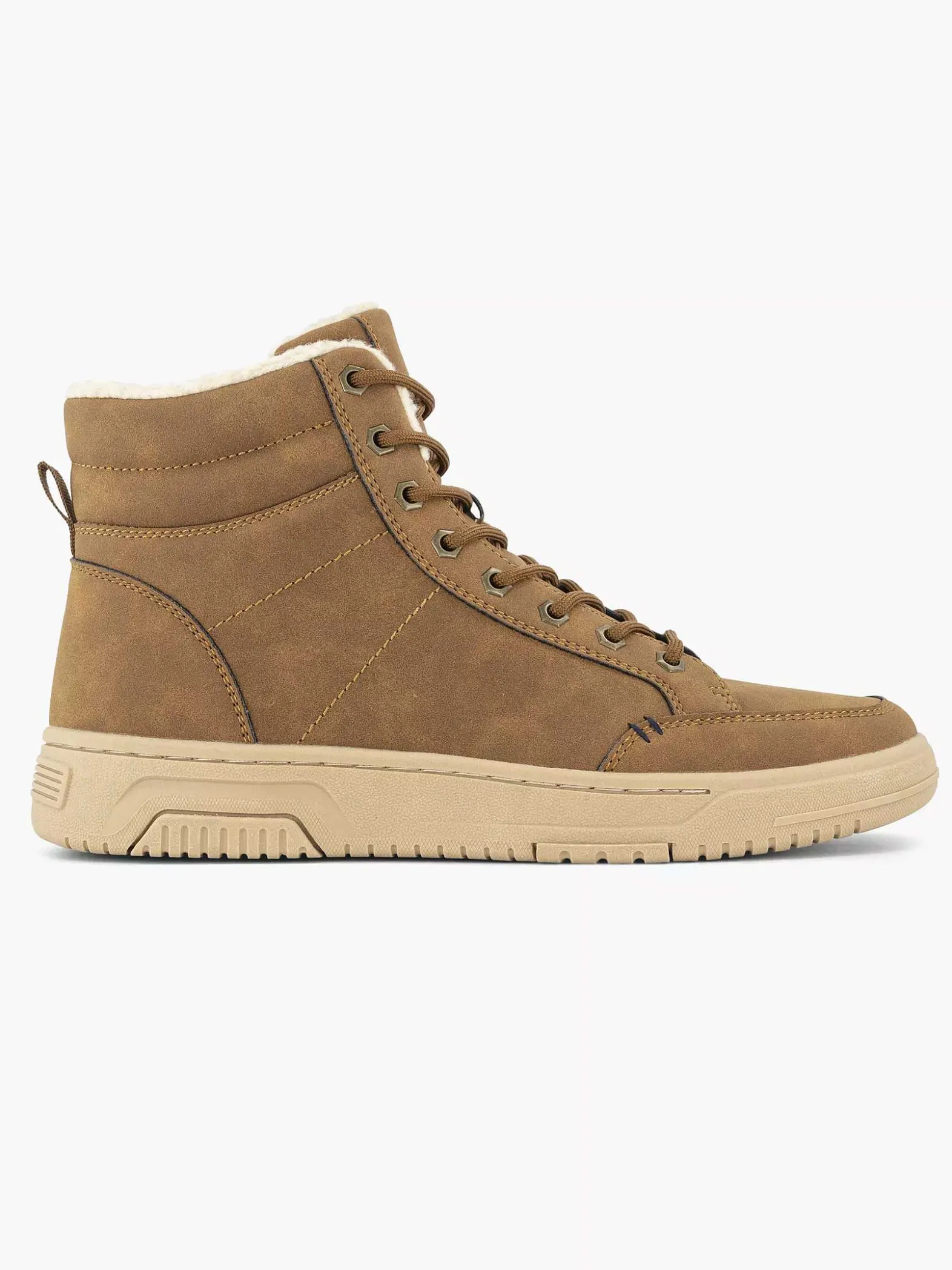 Memphis One Cognac Hoge Sneaker-Heren Sneakers