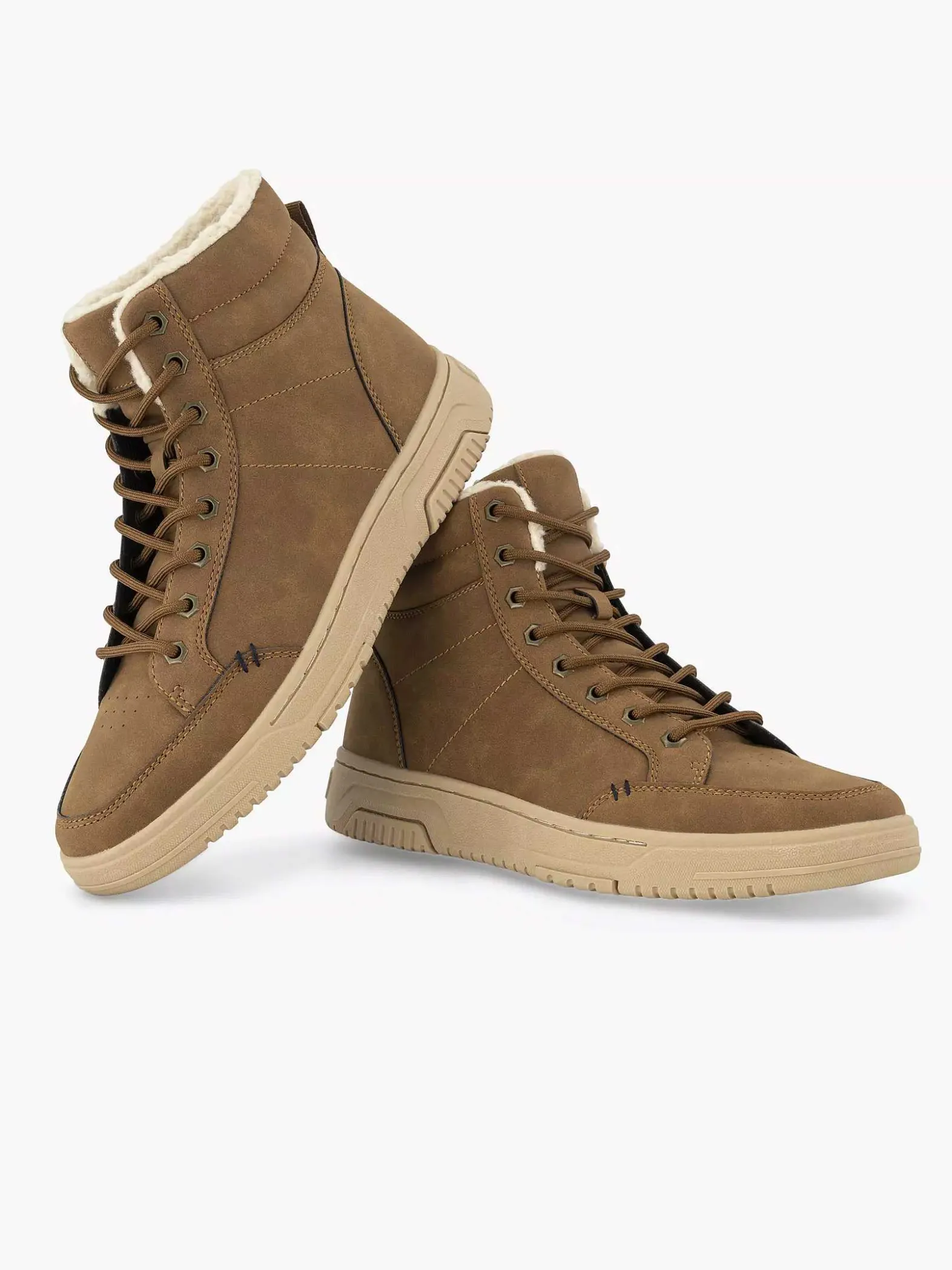 Memphis One Cognac Hoge Sneaker-Heren Sneakers