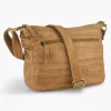 5th Avenue Cognac Leren Schoudertas-Dames Online Exclusive Accessoires