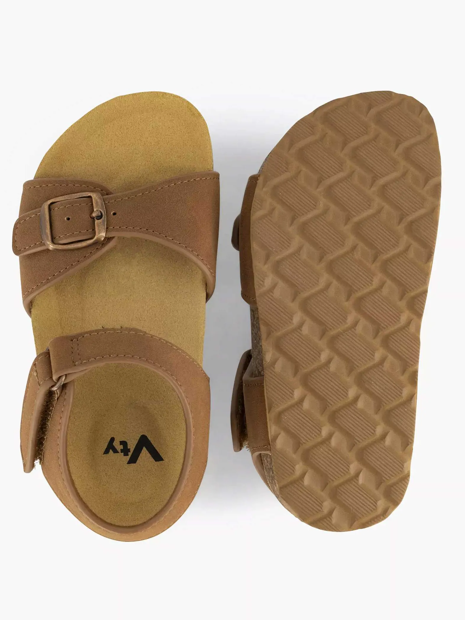 Vty Cognac Sandaal-Kinderen Jongensschoenen