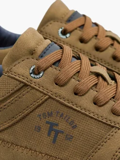 TOM TAILOR Cognac Sneaker-Heren Sneakers