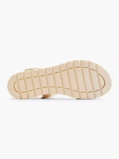 Graceland Creme Platform Sandaal-Dames Sandalen