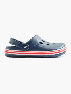 Vty Donkerblauwe Clog-Kinderen Jongensschoenen