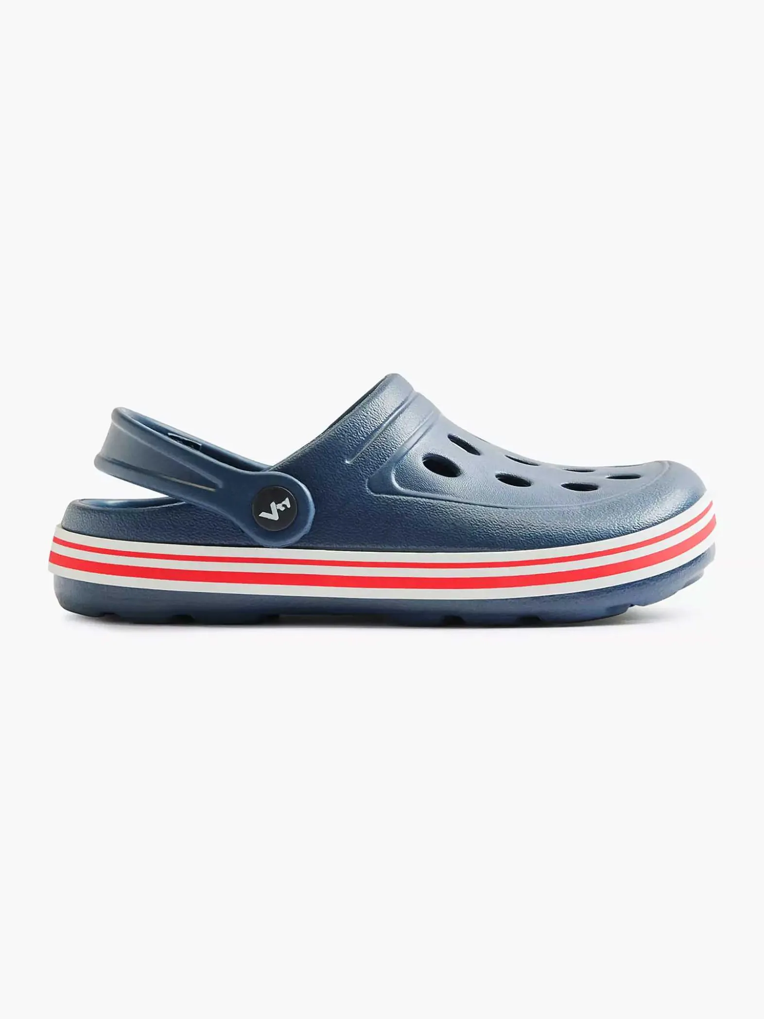 Vty Donkerblauwe Clog-Kinderen Jongensschoenen
