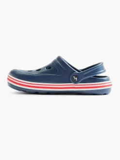Vty Donkerblauwe Clog-Kinderen Jongensschoenen