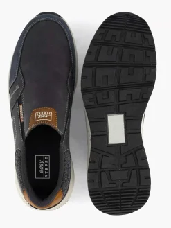 Easy Street Donkerblauwe Comfort Instapper-Heren Geklede Schoenen