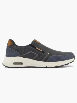 Easy Street Donkerblauwe Comfort Instapper-Heren Geklede Schoenen