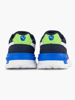 Puma Donkerblauwe Graviton Ac Inf-Kinderen Jongensschoenen
