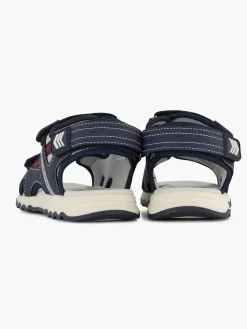 Vty Donkerblauwe Sandaal-Kinderen Jongensschoenen