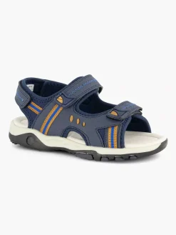 Vty Donkerblauwe Sandaal-Kinderen Jongensschoenen