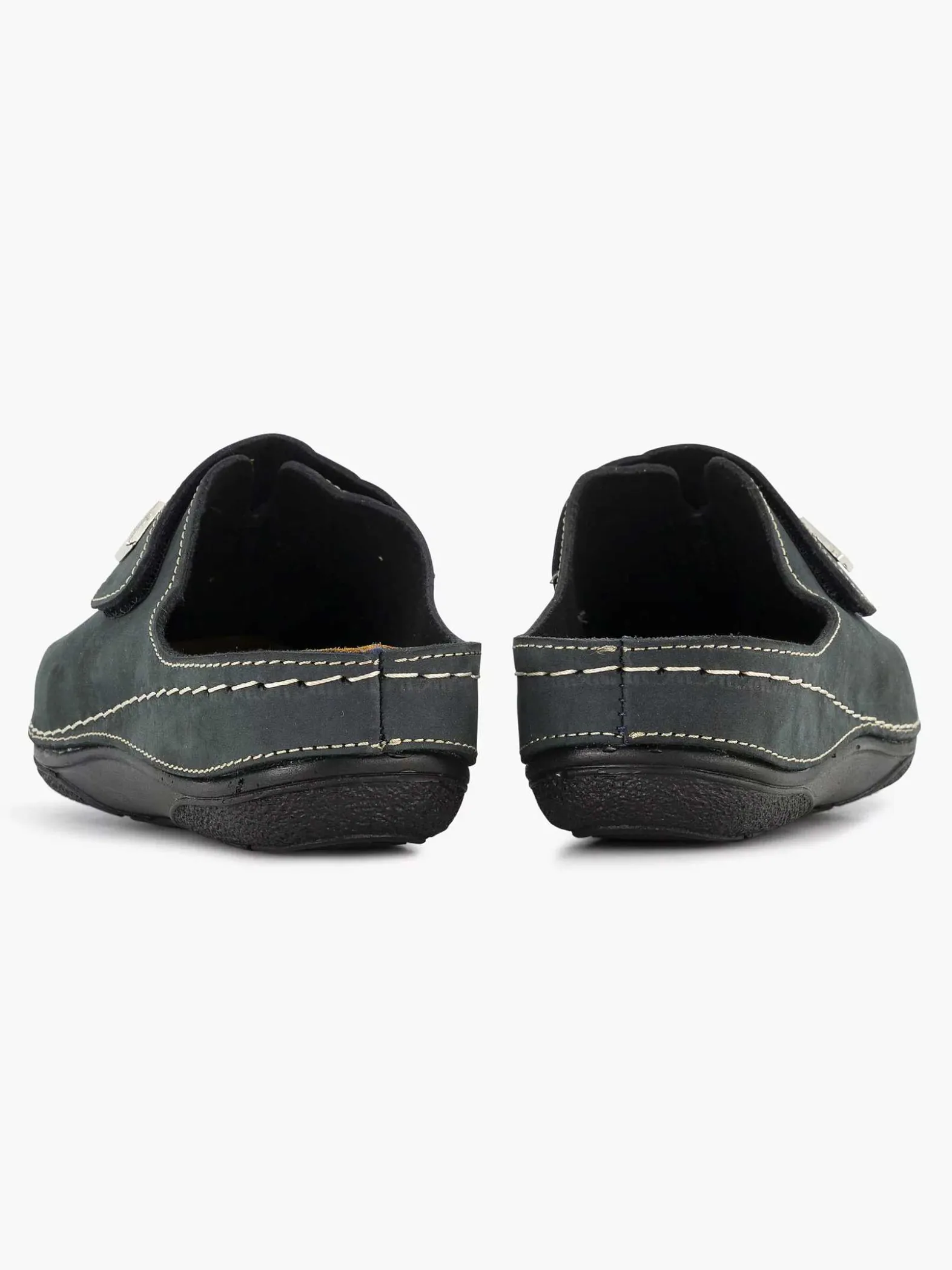 Casa mia Donkerblauwe Slipper-Dames Slippers