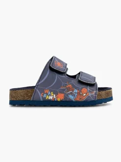 Spiderman Donkerblauwe Slipper-Kinderen Jongensschoenen