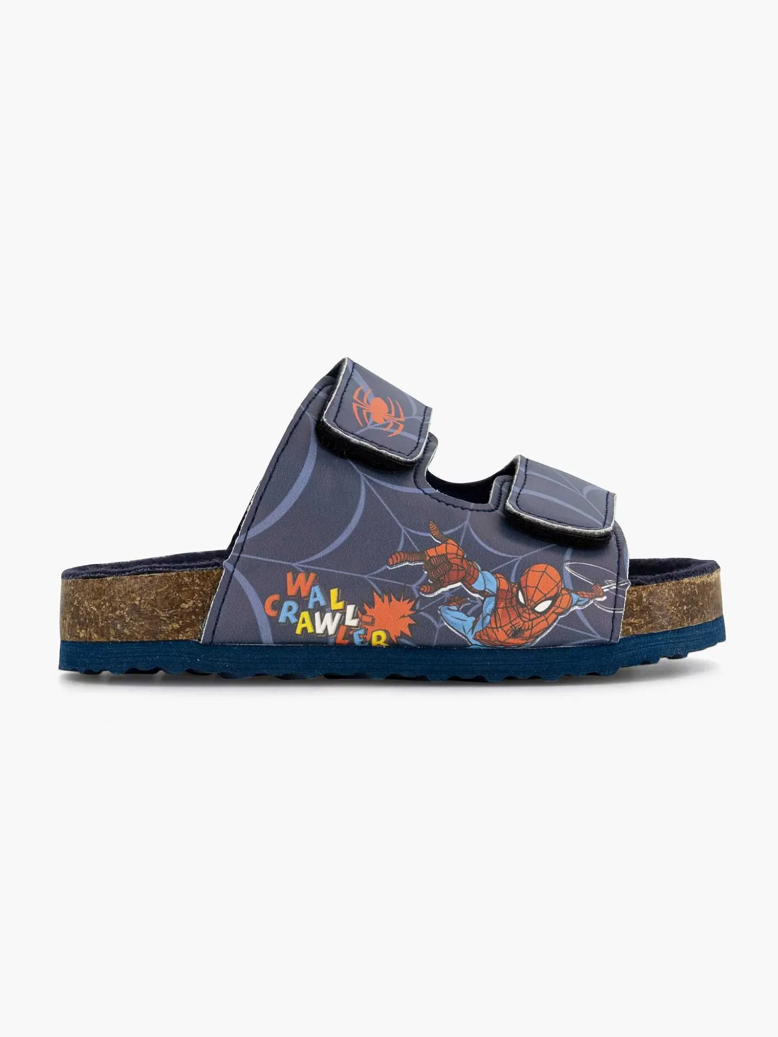 Spiderman Donkerblauwe Slipper-Kinderen Jongensschoenen
